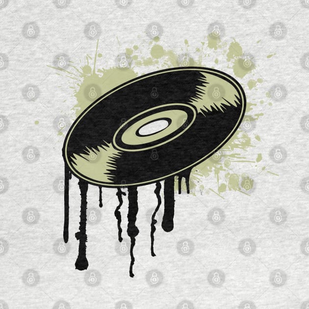 Vinyl Splatter by JohnLucke